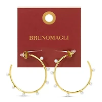 Evelina Gold Hoop Earrings