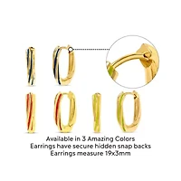 Serena Gold Hoop Earrings