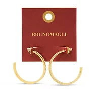Viviana Gold Hoop Earrings
