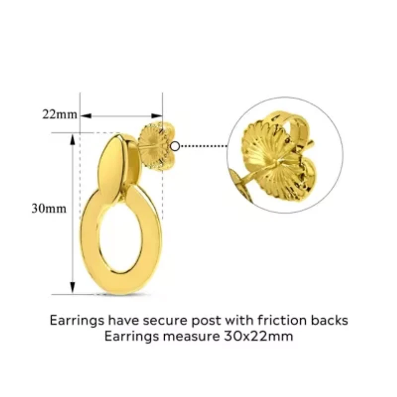 Arianna Gold Earrings
