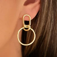 Elettra Gold Dangle Earrings