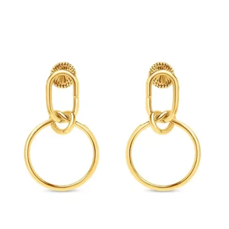 Elettra Gold Dangle Earrings