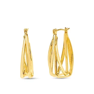 Vittoria Gold Hoop Earrings