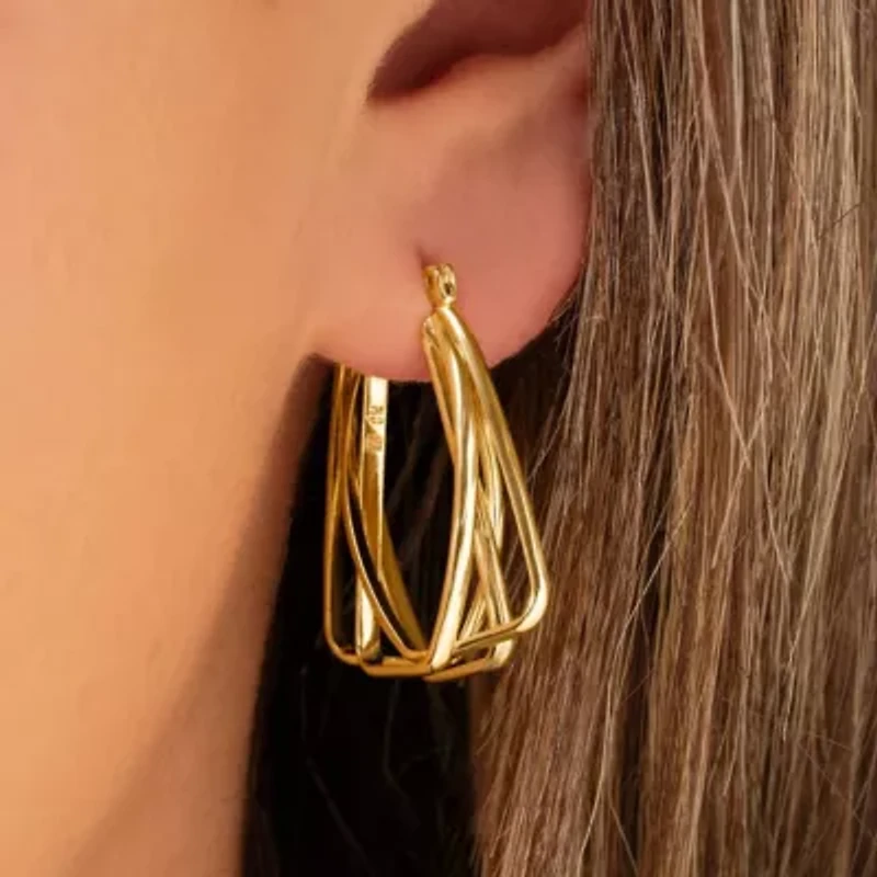 Vittoria Gold Hoop Earrings
