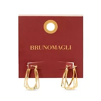 Vittoria Gold Hoop Earrings