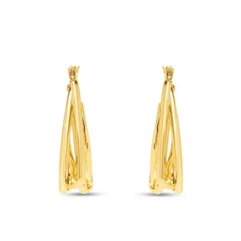 Vittoria Gold Hoop Earrings