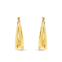 Vittoria Gold Hoop Earrings