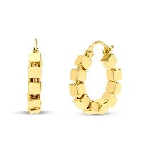 Mirabella Gold Hoop Earrings