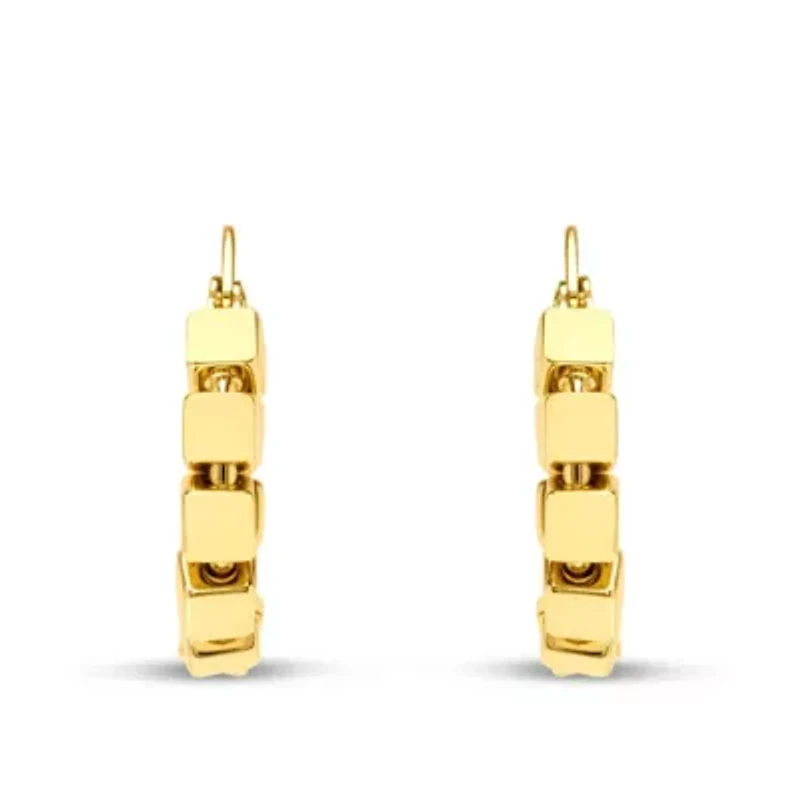 Mirabella Gold Hoop Earrings