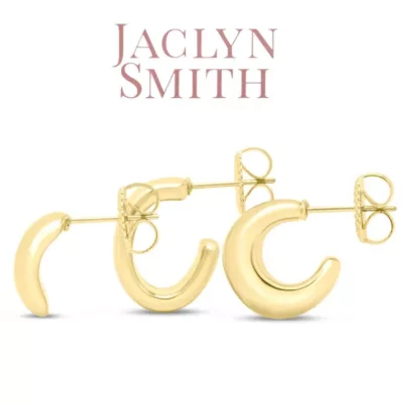 Jaclyn Smith Petite Gold Hoop Earrings Set of 3