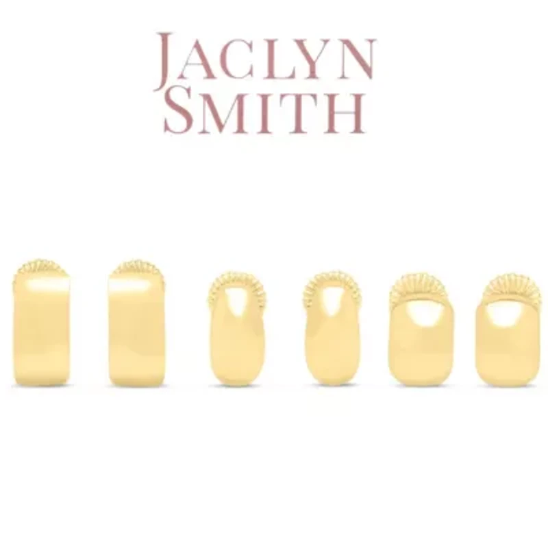 Jaclyn Smith Petite Gold Hoop Earrings Set of 3