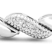 Lab Created 1 Carat Sparkling Moissanite San Marco Bracelet, 7 Inches