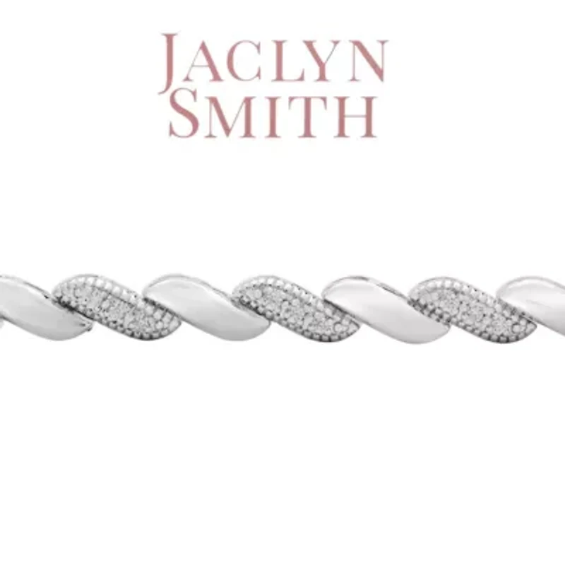 Lab Created 1 Carat Sparkling Moissanite San Marco Bracelet, 7 Inches