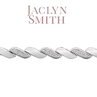 Lab Created 1 Carat Sparkling Moissanite San Marco Bracelet, 7 Inches