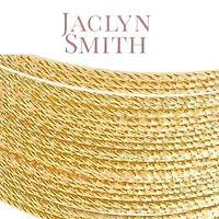 Jaclyn Smith Luminescent Wide Gold Cuff Bracelet
