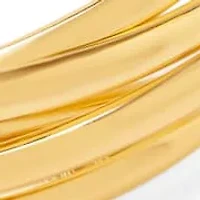 Jaclyn Smith Classic Gold Cuff Bracelet