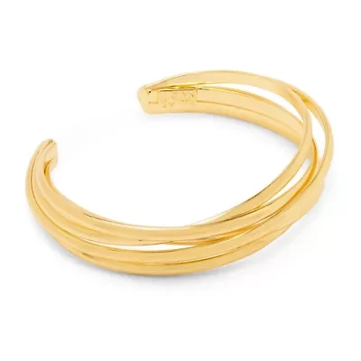 Jaclyn Smith Classic Gold Cuff Bracelet