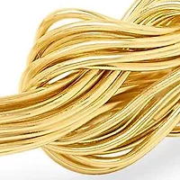 Jaclyn Smith Knotted Gold Cuff Bracelet