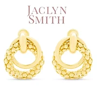Jaclyn Smith Refined Drop Earrings In Gold