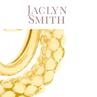Jaclyn Smith Refined Drop Earrings In Gold