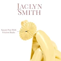 Jaclyn Smith Timeless Drop Earrings In Gold