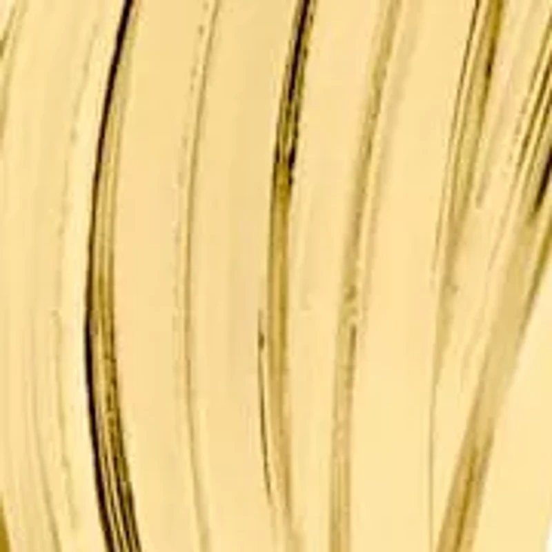 Jaclyn Smith Curved Hoop Earrings In Gold