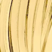 Jaclyn Smith Curved Hoop Earrings In Gold