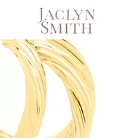Jaclyn Smith Split Hoop Earrings In Gold