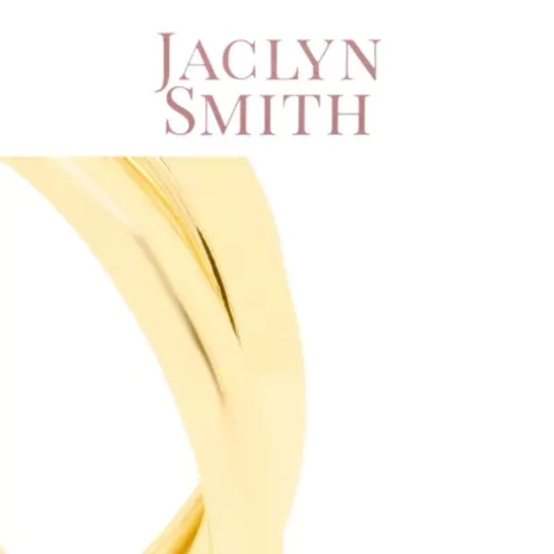Jaclyn Smith Thick Hoop Earrings In Gold
