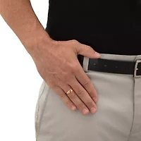 Polished Wedding Band 14k Gold Plated Sterling Silver 5mm