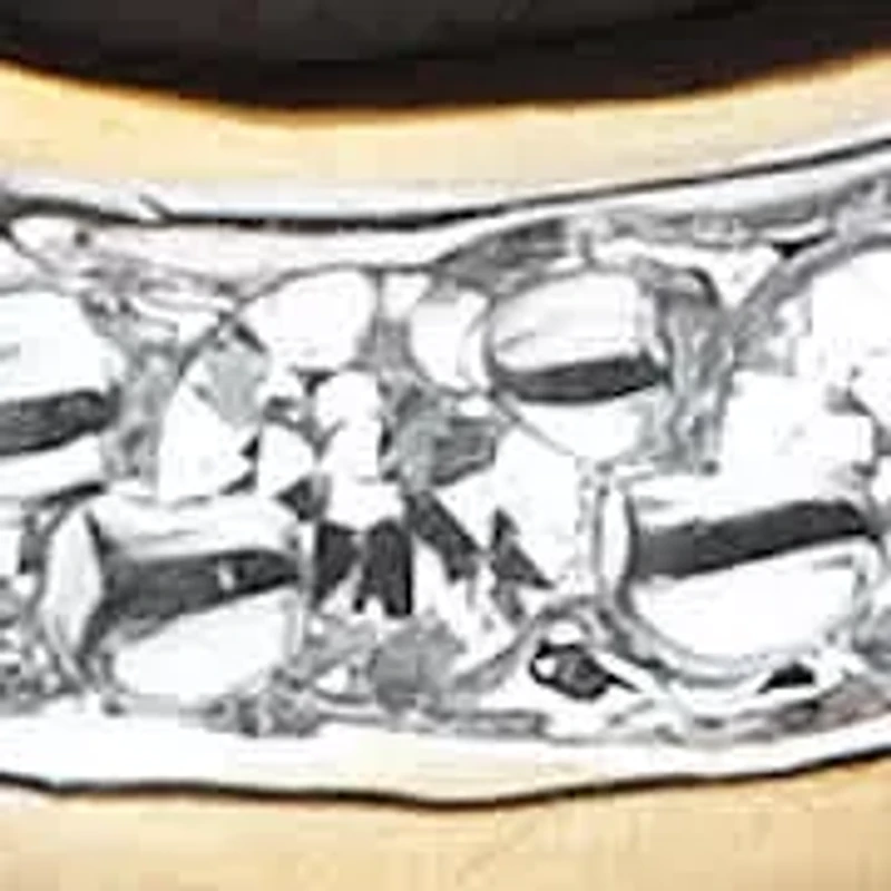 Men's .31 TCW Enamel and Cubic Zirconia Gold-Plated Masonic Nugget Ring