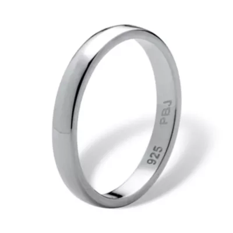 Wedding Ring .925 Sterling Silver