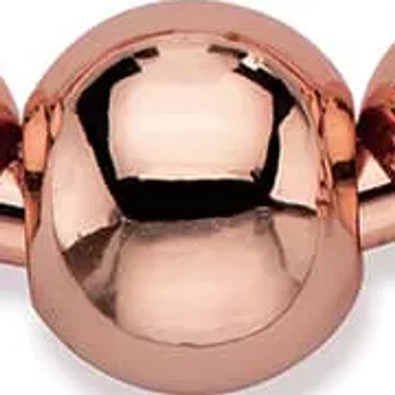 Silvertone 4-Piece Beaded Textured Earrings and Adjustable Slider Bracelet Set