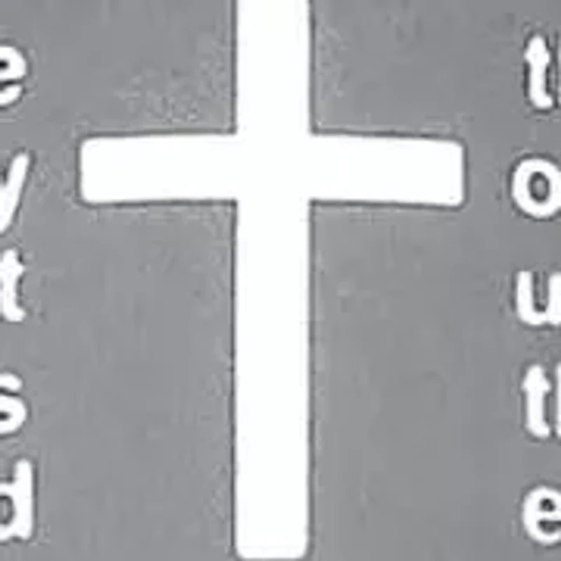 Lord's Prayer Ring Stainless Steel