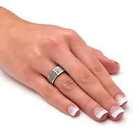 Lord's Prayer Ring Stainless Steel