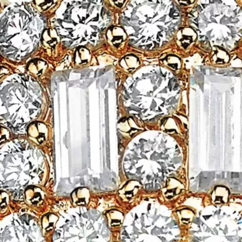 4.80 TCW Emerald-Cut Cubic Zirconia Yellow Gold-Plated Eternity Ring