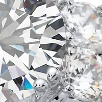 4.18 Cttw 2-Piece Platinum-plated Silver Cubic Zirconia Wedding Ring Set