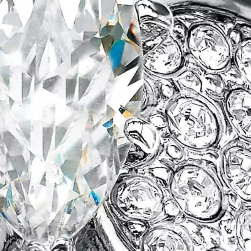 2.48 TCW Marquise-Cut Platinum-Plated Pave Cubic Zirconia Engagement Ring