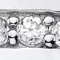 .80 TCW Round Cubic Zirconia Platinum-plated Silver Eternity Channel Ring