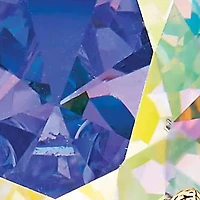 5.81 TCW Oval Aurora Borealis Cubic Zirconia Gold-Plated Cocktail Ring