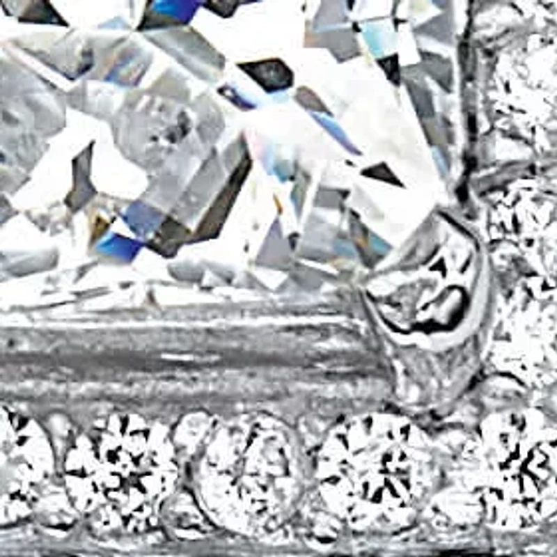 2 Piece 1.67 TCW CZ Halo Bridal Ring Set Platinum-plated Sterling Silver