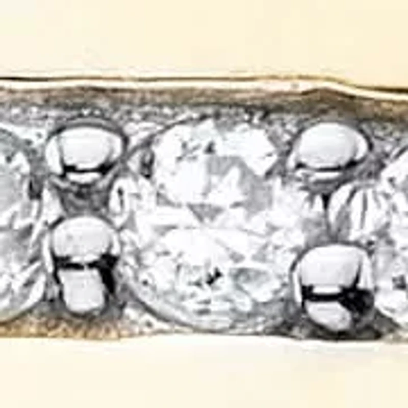 .80 Cttw. Yellow Gold-Plated Round Cubic Zirconia Channel-Set Eternity Band