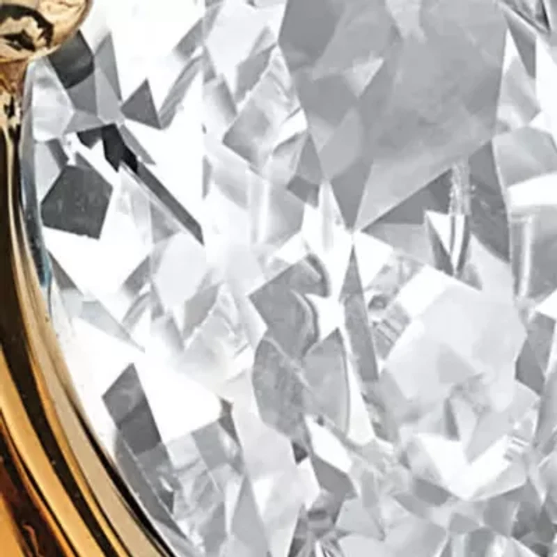 1.80 TCW Pear-Cut Cubic Zirconia Nestled Ring Gold Ion-Plated