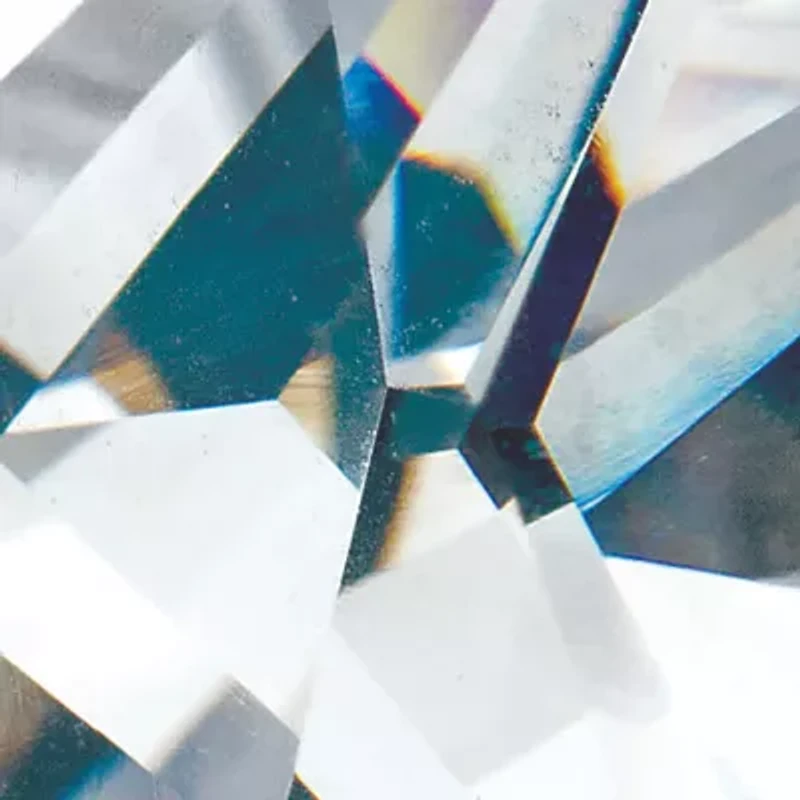 6.82 Cttw. Princess-Cut Silvertone Cubic Zirconia Halo Bridge Ring