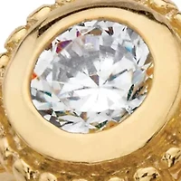 .62 TCW 18K Gold-plated Sterling Silver Stack 3 Piece Cubic Zirconia Ring Set