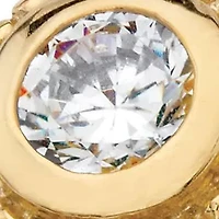 .62 TCW 18K Gold-plated Sterling Silver Stack 3 Piece Cubic Zirconia Ring Set