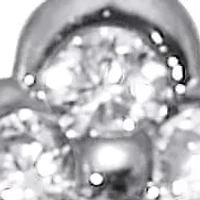 .41 TCW Round Cubic Zirconia Sterling Silver Crown Ring