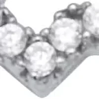 .35 TCW Round Cubic Zirconia Sterling Silver Gothic Cross Ring