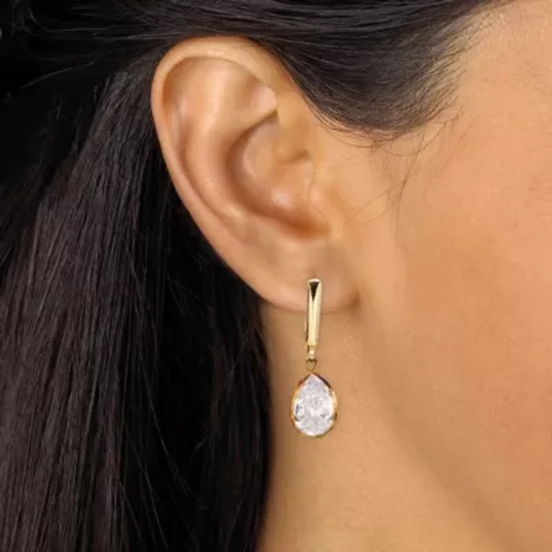 Birthstone Earrings 14k Gold-plated Sterling Silver