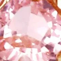 4 TCW Heart-Shaped Pink Cubic Zirconia Gold-Plated Flower-Shaped Ring